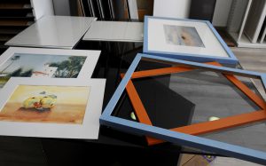 Enmarcación de cuadros